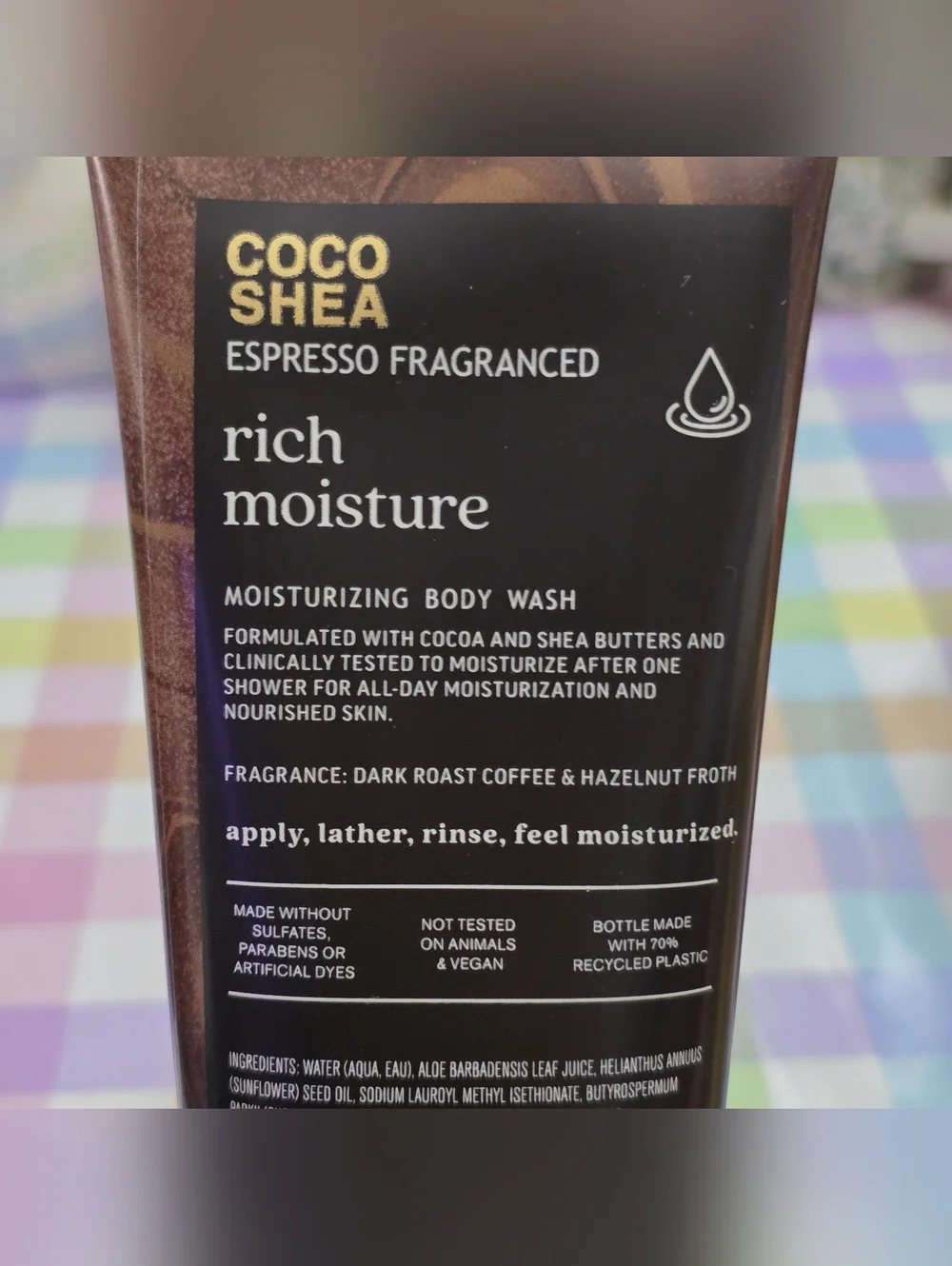 Bath & Body Works Coco Shea Espresso Rich Moisture Body Wash Set of 3 New RARE